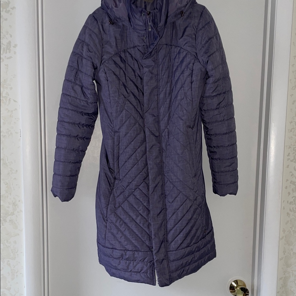 CALIA by Carrie Underwood Quilted Puffer Jacket in Purple